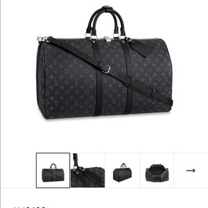 Louis Vuitton keepall bandouliere 55